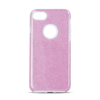 Glitrende etui til iPhone 16 - Pink