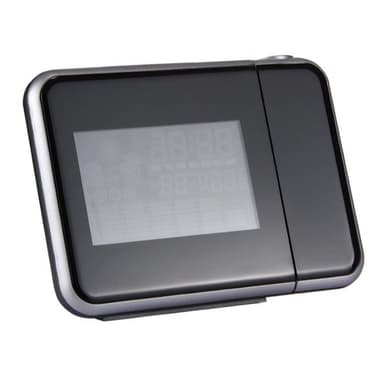 LED Projektor Vækkeur med Vejrstation / Kalender