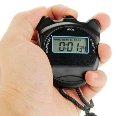 Stopur/timer-ur med sporty design