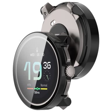 Suunto Race Watch Case med skærmbeskytter Sort