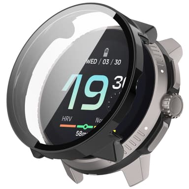 Suunto Race Watch Case med skærmbeskytter Sort
