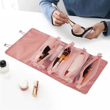 Rejsetaske til makeup - Pink