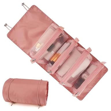 Rejsetaske til makeup - Pink