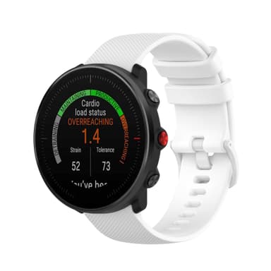 Urrem kompatibel med Polar Ignite/Unite Silikone Hvid