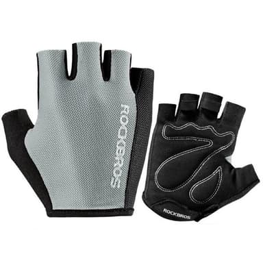 Rockbros cykelhandsker L - grå