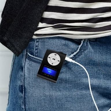 MP3-afspiller med LCD-skærm