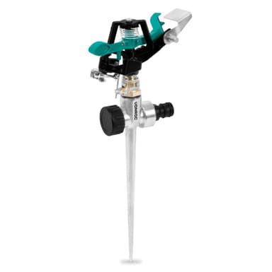 VONROC Impulsvander - Sprinkler | Metal | Sektor- og cirkel-vander | Vandingsareal:  max. 450m2