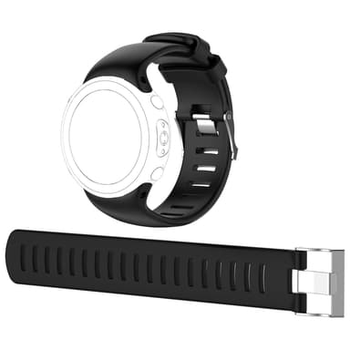 Urrem til Suunto D4/D4i Novo med afmonteringsværktøj Sort