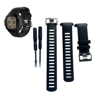 Urrem til Suunto D4/D4i Novo med afmonteringsværktøj Sort