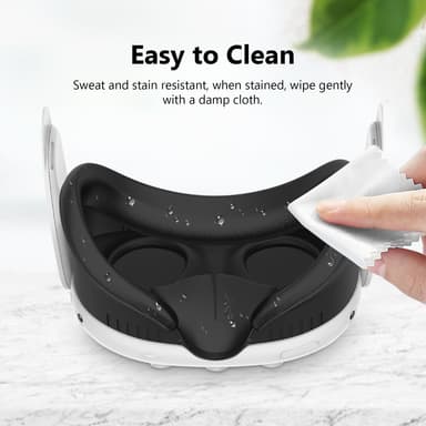 Face pad cover til Meta Quest 3 anti-lækage