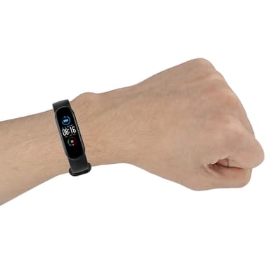 Armbånd til Xiaomi Mi Band 6/5, Huami Amazfit Band 5 Sort