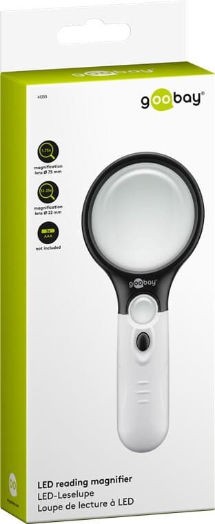 LED-forstørrelsesglas