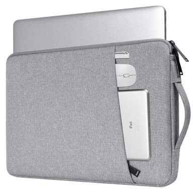Laptoptaske 13,3 tommer kanvas Grå