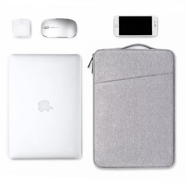 Laptoptaske 13,3 tommer kanvas Grå