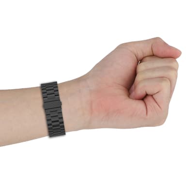 Urrem i rustfrit stål til Google Pixel Watch 3 Sort 45 mm