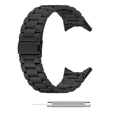 Urrem i rustfrit stål til Google Pixel Watch 3 Sort 45 mm