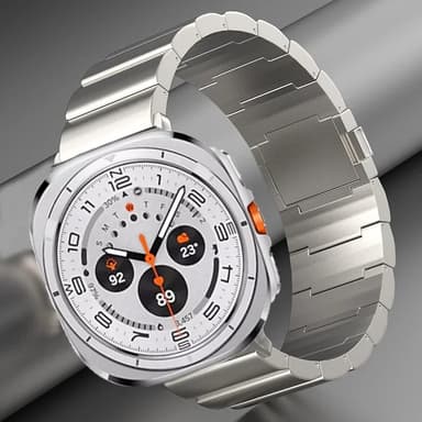 Titanium magnetrem til Samsung Galaxy Watch 7 Ultra Sølv
