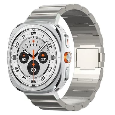 Titanium magnetrem til Samsung Galaxy Watch 7 Ultra Sølv