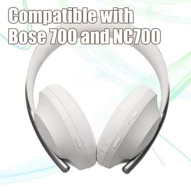 Ørepuder til Bose 700 / NC700 kunstlæder 1 par Grå
