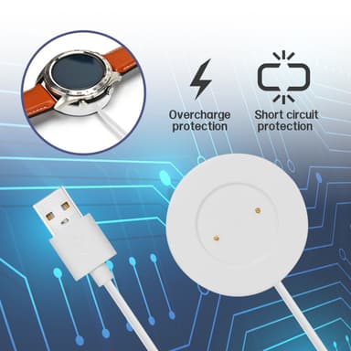 Huawei Watch GT 2E / Honor Magic Watch 2 Opladningsdock Hvid