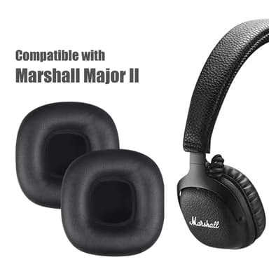 Ørepuder til Marshall Major II Black 1 par