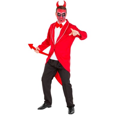 Djævel kostume - S