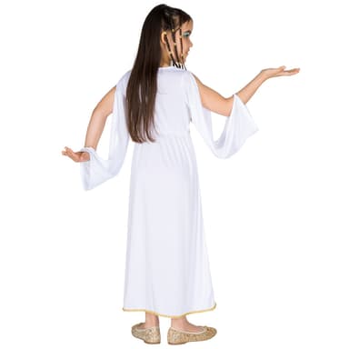 Græsk prinsesse Efgenia børnekostume - 128 (8-10y)