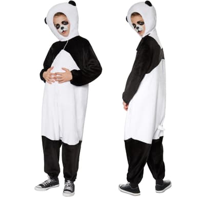 Børnekostume Panda - 116 (5-6y)