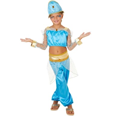Orientprinsesse børnekostume - 116 (5-6y)