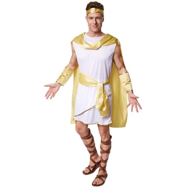 Romersk kejser Augustus kostume - M