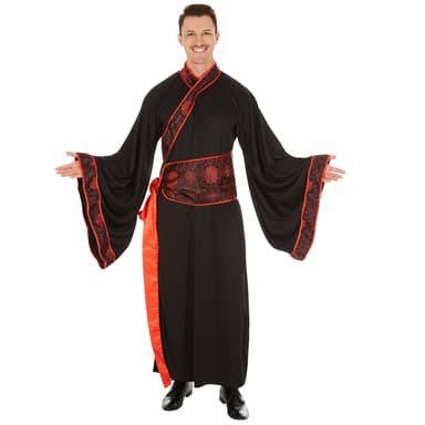Asiatisk inspireret kostume mand - XL