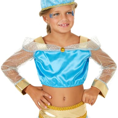 Orientprinsesse børnekostume - 116 (5-6y)