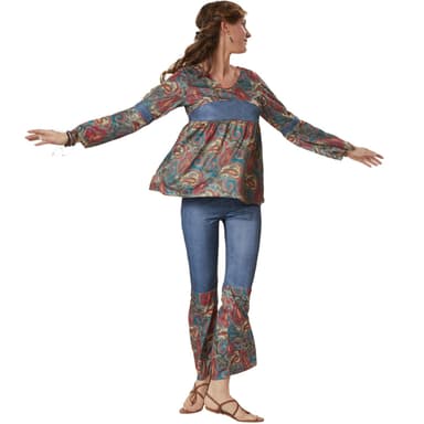 Hippie Girl Harmony kostume - S