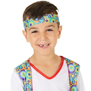 Hippie Boy børnekostume - 116 (5-6y)