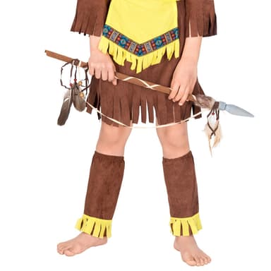 Indianerpigen Eagle Eye børnekostume - 104 (3-5y)