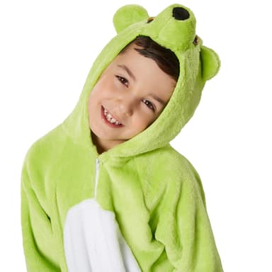 Børnekostume Grøn bjørn - 152 (11-12y)