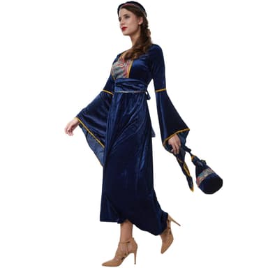 Fortryllende Borgfrøken kostume - XL