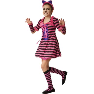 Galant filurkat kostume - 128 (7-8y)