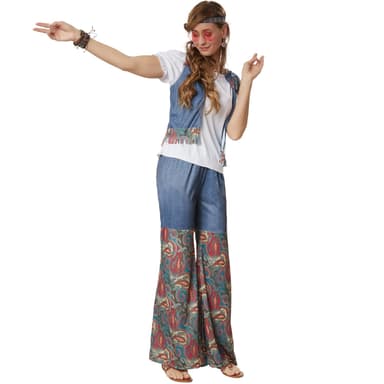 Groovy Flower Girl kostume - XL