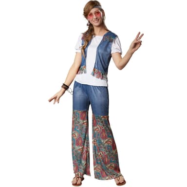 Groovy Flower Girl kostume - XL
