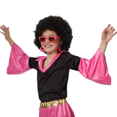 Groovy Disco pige børnekostume - 104 (3-4y)