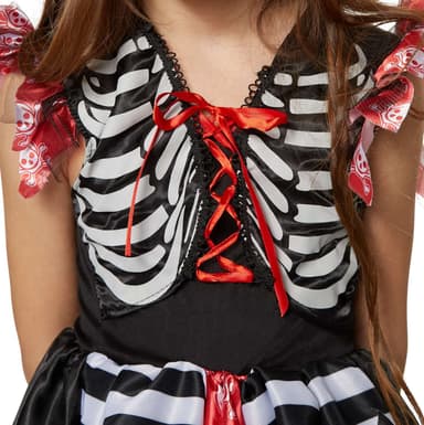 Piratprinsesse børnekostume - 104 (3-4y)