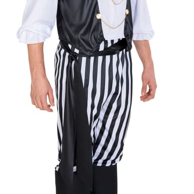 Piratkaptajn Brysk kostume - L