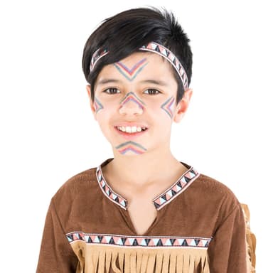 Indianeren Sorte Fugl kostume - 140 (10-12y)