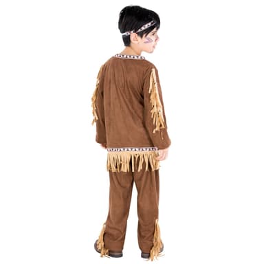 Indianeren Sorte Fugl kostume - 140 (10-12y)