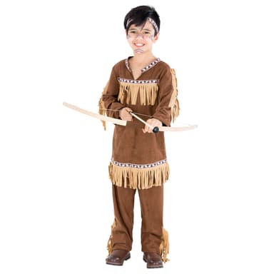Indianeren Sorte Fugl kostume - 140 (10-12y)