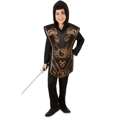 Ninja børnekostume - 164 (13-14y)