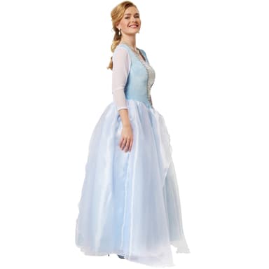 Prinsessekjole Askepot kostume - XL