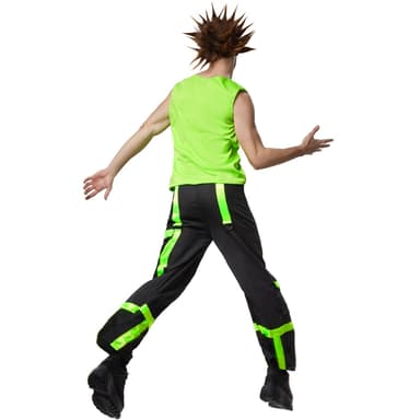 Cool Raver kostume mand - M