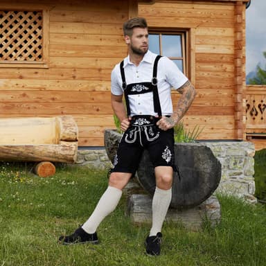 Tyrolerskjorte Bastian - XL